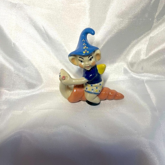 Vintage Betty Harrington Piquant Pixie on Snail Madison WI Ceramic Arts Studio - Picture 3 of 9